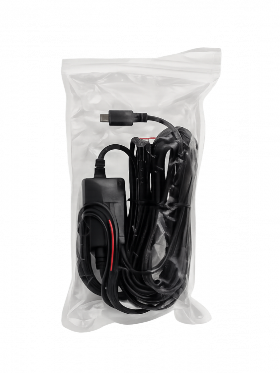 Скрытая проводка для видеорегистраторов, установочный кабель питания Type-C TDS TS-CAU65 2.5 метра